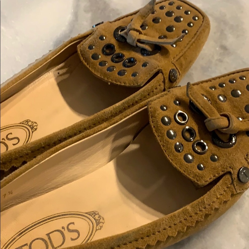Tod’s suede moccasins